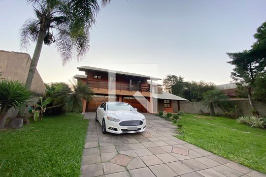 Fachada de casa à venda com 4 quartos, 411m² em São José, Novo Hamburgo