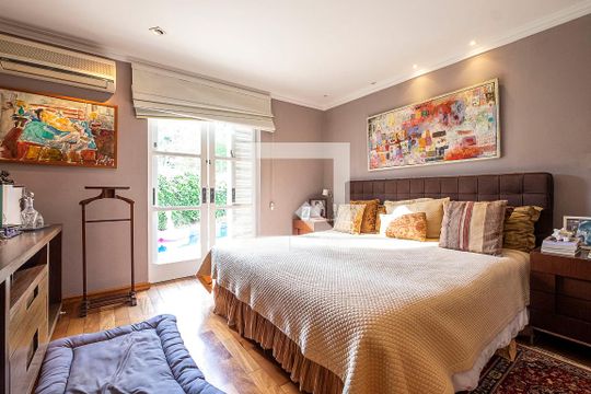 Suíte 1 de casa à venda com 4 quartos, 780m² em Alto de Pinheiros, São Paulo