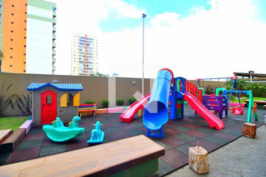 Área Comum - Playground de apartamento à venda com 3 quartos, 89m² em Vila Valparaiso, Santo André