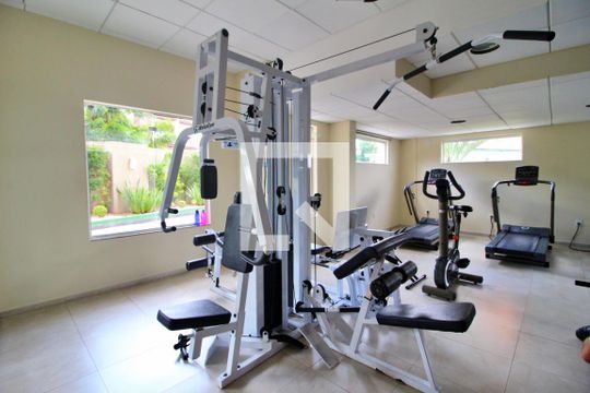Área comum - Academia de apartamento à venda com 3 quartos, 89m² em Vila Valparaiso, Santo André