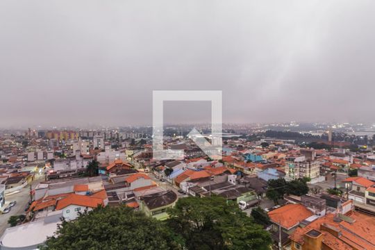 Vista Sala de apartamento para alugar com 2 quartos, 43m² em Parque São Vicente, Mauá