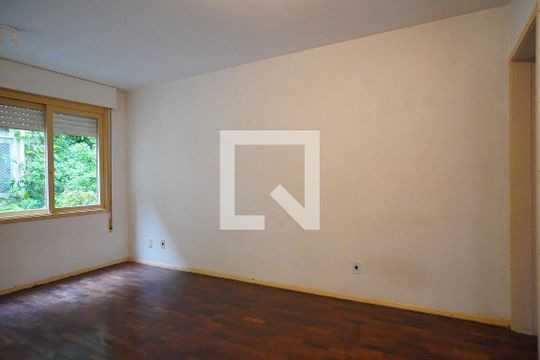 Sala - Quarto de kitnet/studio para alugar com 1 quarto, 41m² em Petrópolis, Porto Alegre
