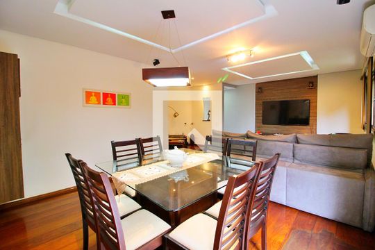 Sala de apartamento à venda com 3 quartos, 140m² em Campestre, Santo André