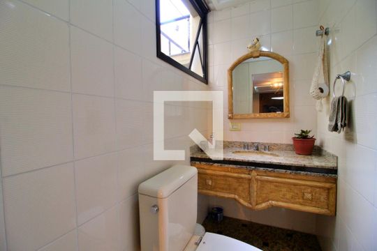 Lavabo de apartamento à venda com 3 quartos, 140m² em Campestre, Santo André