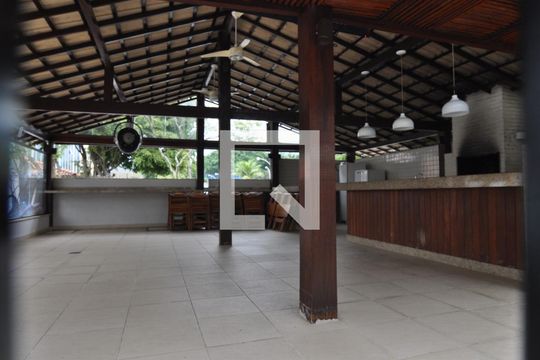 Área comum - Churrasqueira de apartamento à venda com 3 quartos, 64m² em Barra da Tijuca, Rio de Janeiro