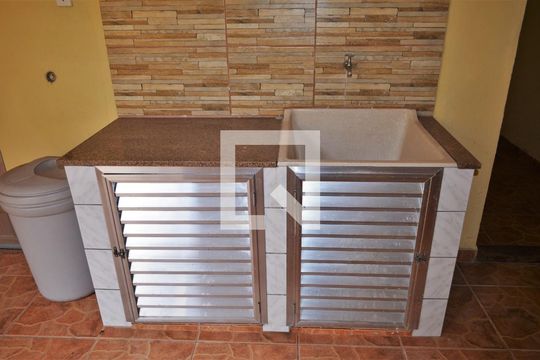 Área de Serviço de casa de condomínio à venda com 2 quartos, 85m² em Taquara, Rio de Janeiro