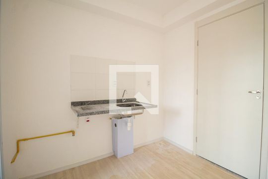 Cozinha de apartamento para alugar com 2 quartos, 31m² em Vila Monumento, São Paulo