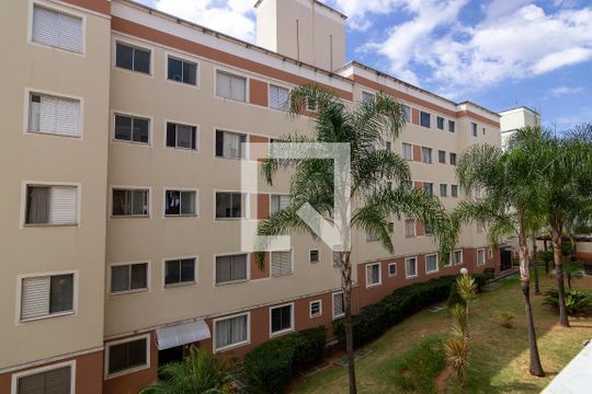 Vista da Área de Serviço de apartamento à venda com 2 quartos, 47m² em Loteamento Parque São Martinho, Campinas