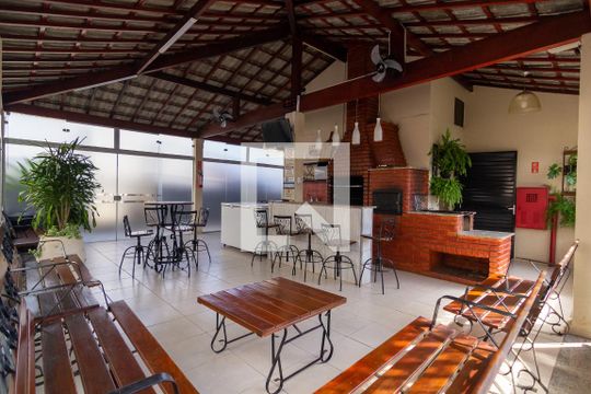 Área comum - Churrasqueira de apartamento à venda com 2 quartos, 47m² em Loteamento Parque São Martinho, Campinas