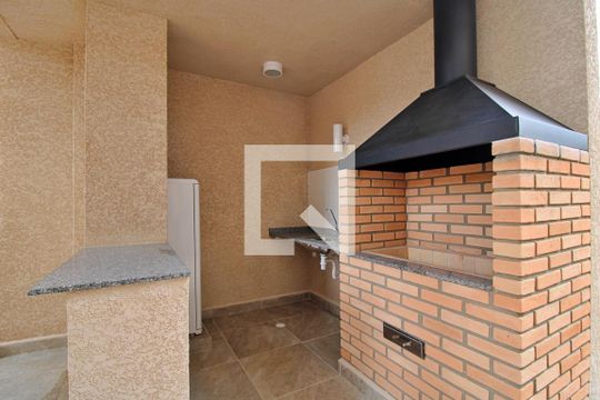 Área comum - Churrasqueira de apartamento para alugar com 1 quarto, 40m² em Panamby, São Paulo
