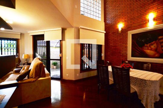 Sala de Jantar de casa de condomínio à venda com 3 quartos, 363m² em Cristal, Porto Alegre