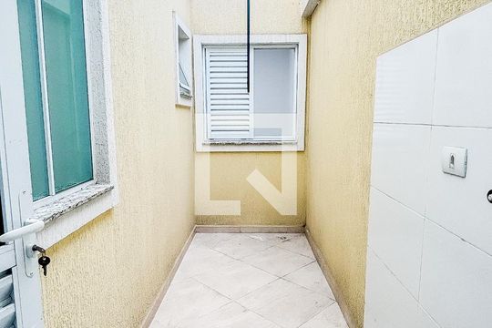 Área de Serviço de apartamento à venda com 2 quartos, 60m² em Utinga, Santo André