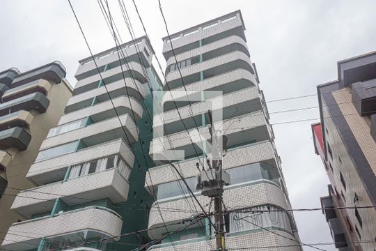 Fachada de apartamento para alugar com 1 quarto, 59m² em Boqueirão, Praia Grande