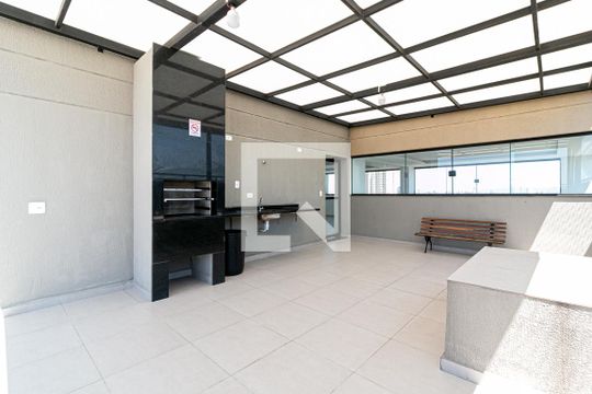 Área comum - Churrasqueira de apartamento para alugar com 1 quarto, 39m² em Cidade Patriarca, São Paulo