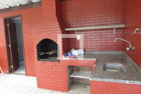 Área comum - Churrasqueira de casa para alugar com 2 quartos, 160m² em Campo Grande, Rio de Janeiro