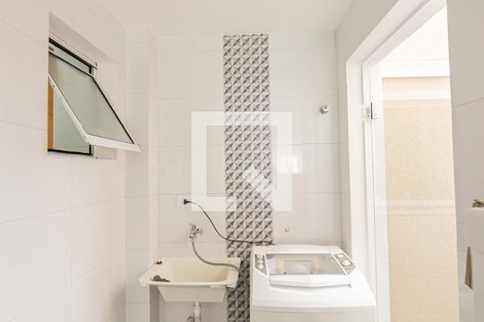 Área de Serviço de kitnet/studio para alugar com 1 quarto, 27m² em Chácara Seis de Outubro, São Paulo