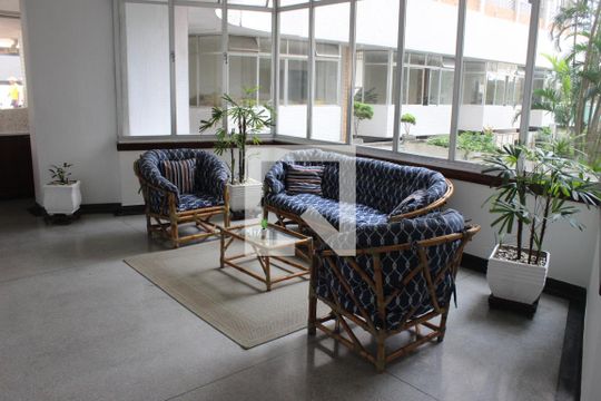 Área comum de apartamento para alugar com 3 quartos, 129m² em Itararé, São Vicente