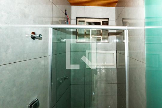 Banheiro social de casa para alugar com 3 quartos, 125m² em Jardim Atlântico, Belo Horizonte