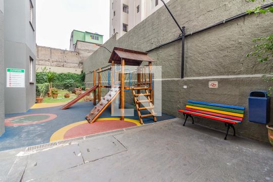Área Comum - Playground de apartamento para alugar com 2 quartos, 51m² em Vila Silva Ribeiro, Carapicuíba