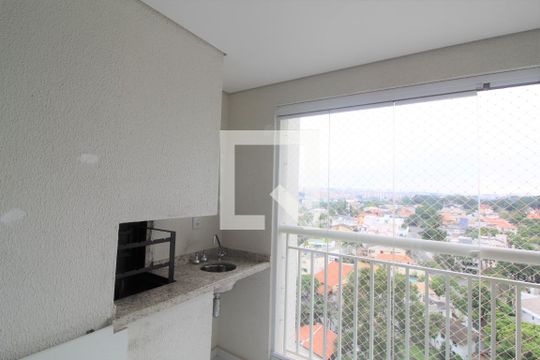 Varanda gourmet de apartamento para alugar com 2 quartos, 64m² em Jardim São Caetano, São Caetano do Sul