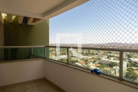 Varanda da Sala de apartamento para alugar com 2 quartos, 90m² em Setor Bueno, Goiânia