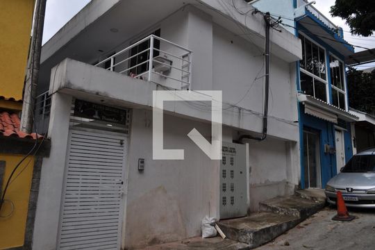 Fachada do Prédio de kitnet/studio para alugar com 1 quarto, 30m² em Jacarepaguá, Rio de Janeiro