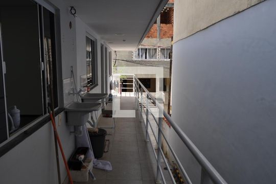 Área comum Externa de kitnet/studio para alugar com 1 quarto, 30m² em Jacarepaguá, Rio de Janeiro