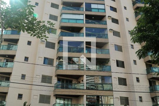 Fachada de apartamento para alugar com 3 quartos, 239m² em Canto do Forte, Praia Grande