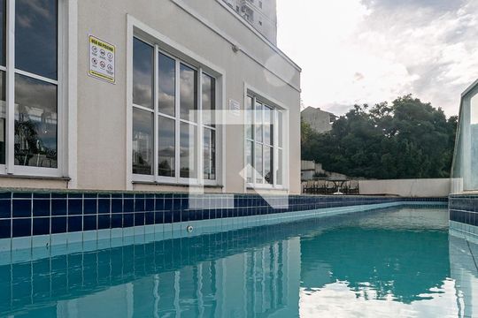 Área comum - Piscina de apartamento à venda com 2 quartos, 57m² em Teresópolis, Porto Alegre