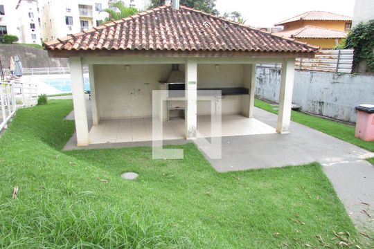 Área comum - Churrasqueira de apartamento para alugar com 3 quartos, 56m² em Campo Grande, Rio de Janeiro