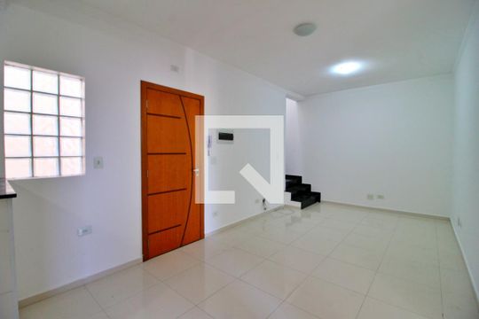 Sala/Cozinha de apartamento à venda com 2 quartos, 110m² em Jardim Progresso, Santo André