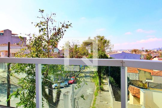 Varanda da Suíte de apartamento à venda com 2 quartos, 110m² em Jardim Progresso, Santo André
