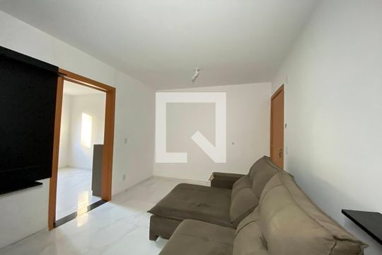 Sala de apartamento à venda com 1 quarto, 50m² em Rondônia, Novo Hamburgo