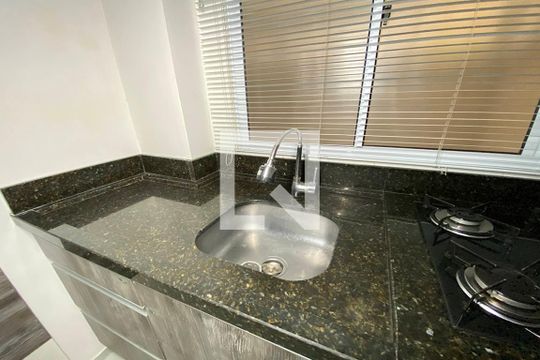 Pia da Cozinha de apartamento à venda com 1 quarto, 50m² em Rondônia, Novo Hamburgo