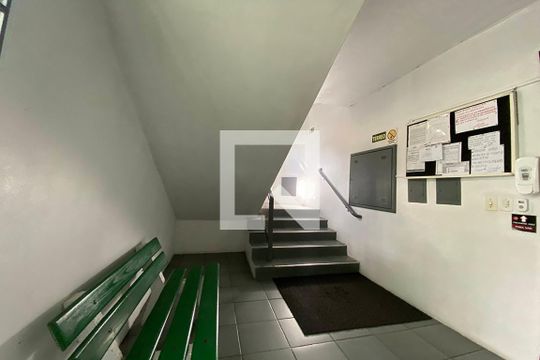 Hall de Entrada de kitnet/studio à venda com 1 quarto, 28m² em Centro, São Leopoldo