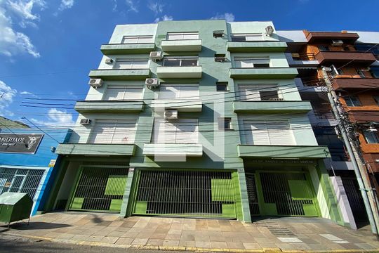 Fachada do Prédio de kitnet/studio à venda com 1 quarto, 28m² em Centro, São Leopoldo