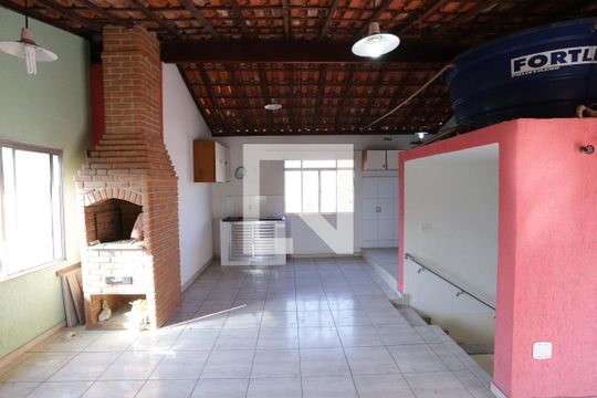 Área Gourmet de casa de condomínio à venda com 3 quartos, 100m² em Vila Araguaia, São Paulo