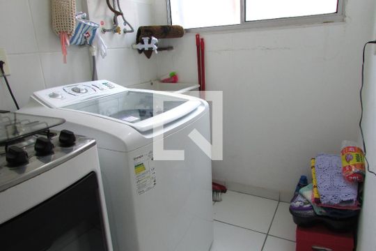 Área de Serviço de apartamento à venda com 2 quartos, 60m² em Campo Grande, Rio de Janeiro