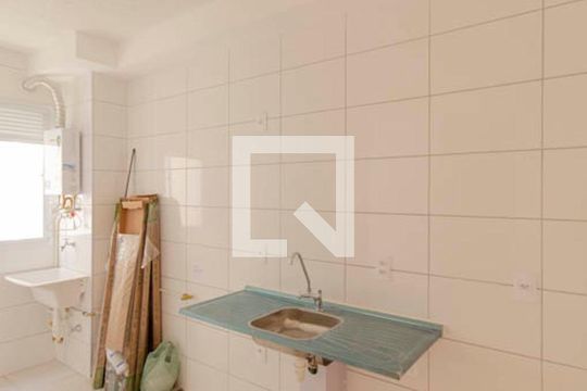 Cozinha de apartamento à venda com 2 quartos, 42m² em Jardim Brasília (zona Leste), São Paulo