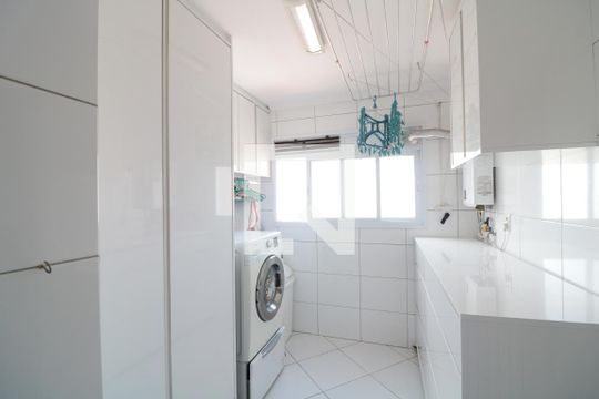 Área de Serviço de apartamento à venda com 3 quartos, 114m² em Vila Zilda, São Paulo