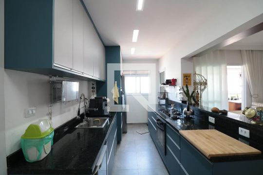 Cozinha de apartamento à venda com 3 quartos, 114m² em Vila Zilda, São Paulo