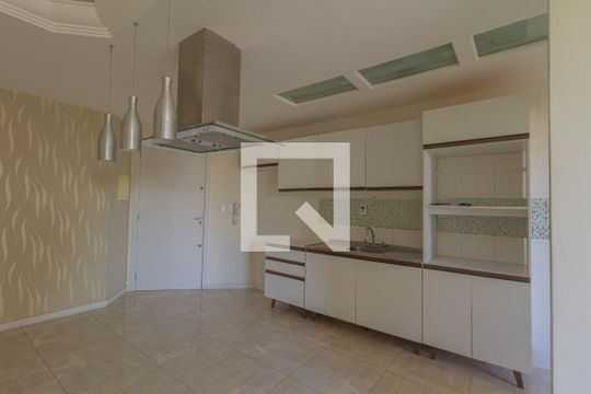 Sala/Cozinha de apartamento à venda com 3 quartos, 96m² em Centro, Canoas