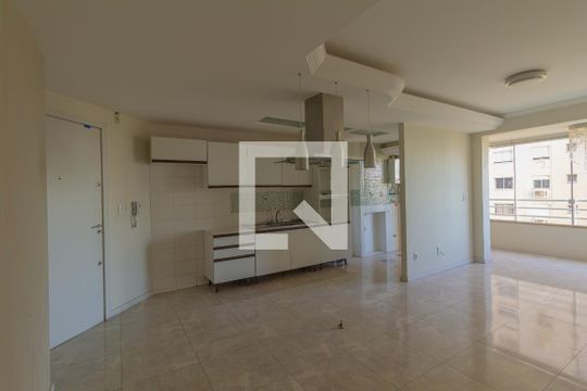 Sala/Cozinha de apartamento à venda com 3 quartos, 96m² em Centro, Canoas