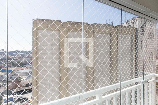Varanda da Sala de apartamento à venda com 2 quartos, 55m² em Centro, Diadema