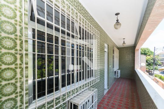 Varanda do 2º andar de casa à venda com 5 quartos, 365m² em Irajá, Rio de Janeiro