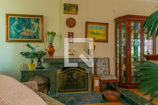 Sala de casa para alugar com 5 quartos, 340m² em Campo Grande, São Paulo