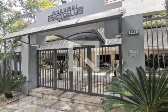 Fachada de apartamento para alugar com 1 quarto, 45m² em Vila Andrade, São Paulo