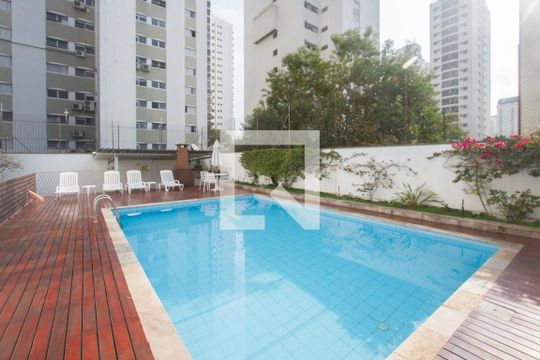 Piscina de apartamento à venda com 4 quartos, 175m² em Campo Belo, São Paulo
