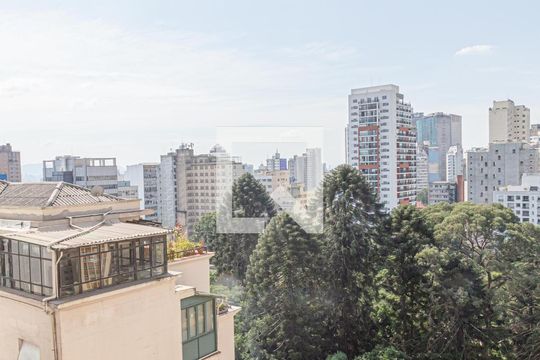 Vista da Varanda de apartamento para alugar com 2 quartos, 73m² em Consolação, São Paulo
