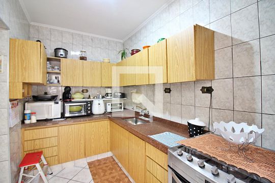 Cozinha de casa à venda com 3 quartos, 175m² em Jardim Vera Cruz, São Bernardo do Campo